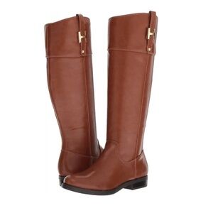 Tommy Hilfiger Brown Heeled Boots